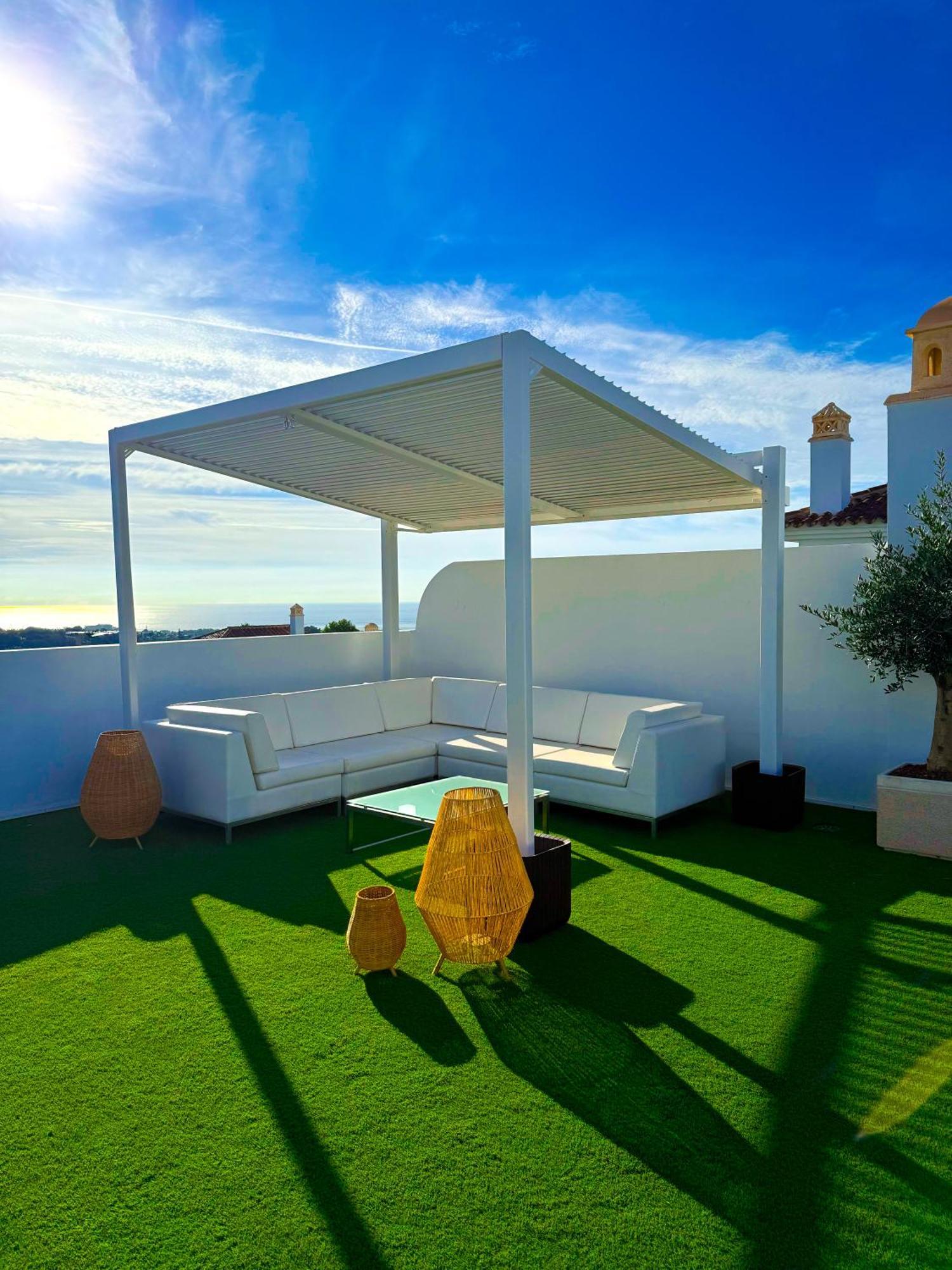 Oceanview Luxury Penthouse Daire Estepona Dış mekan fotoğraf